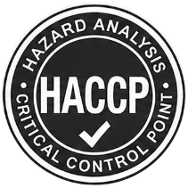 HACCP badge, Hazard Analysis Critical Control Point